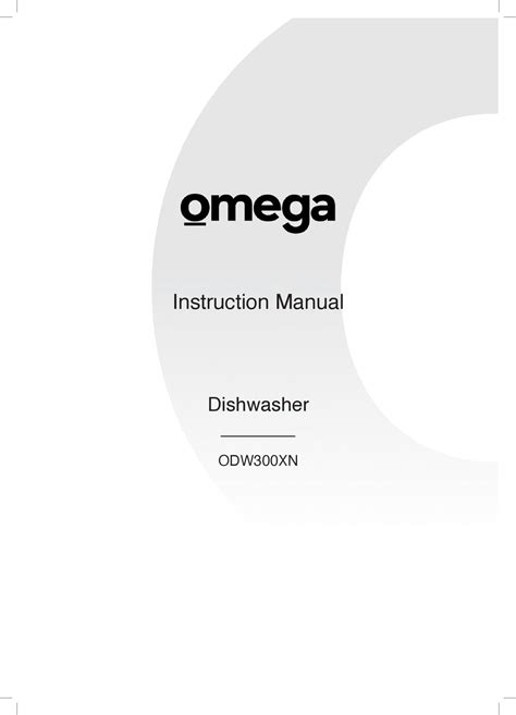 omega odw300xn manual